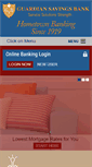 Mobile Screenshot of bankguardian.com